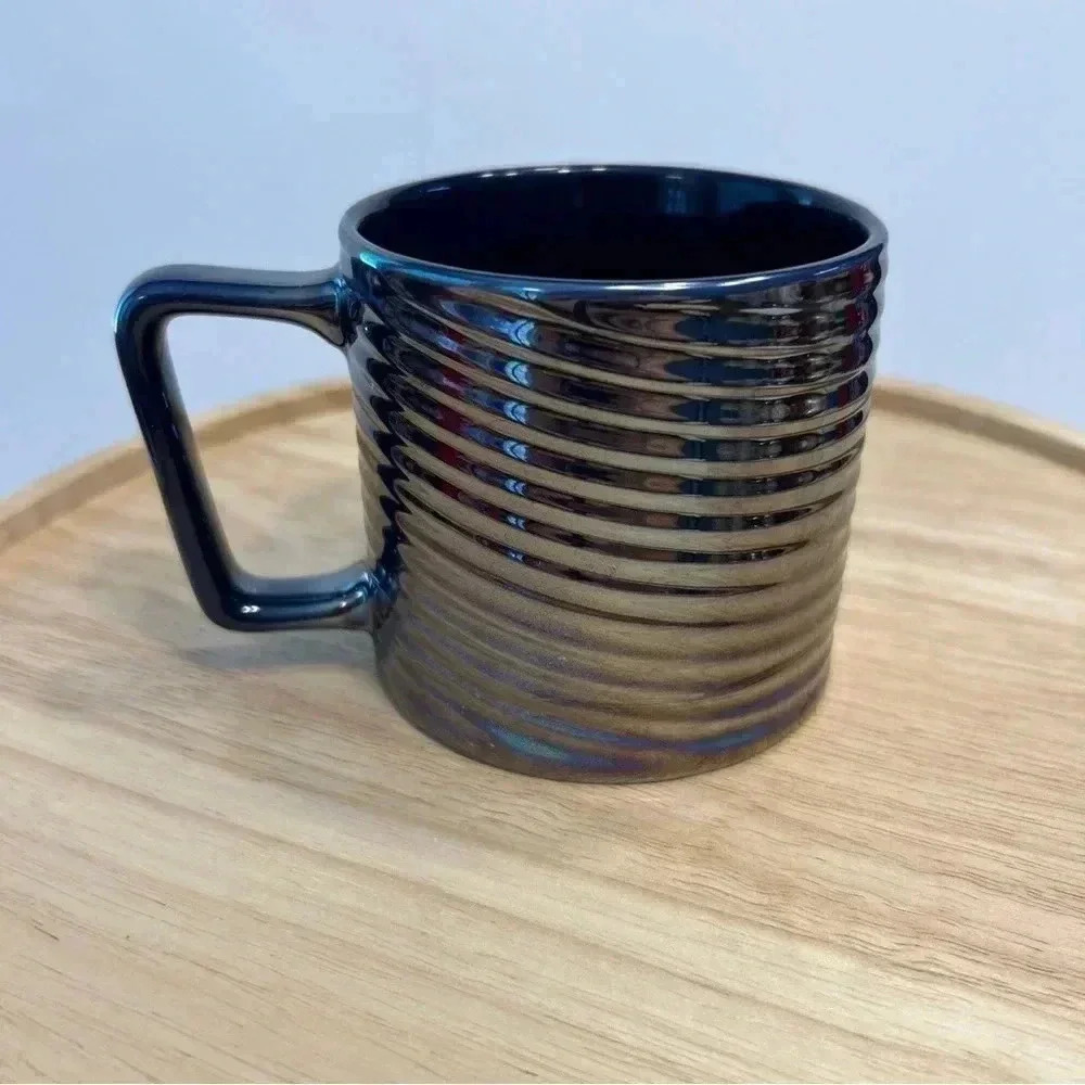 Starbucks Rainbow Luster Swirl‎ Mug 12oz 2020 Holiday Christmas RARE - Picture 4 of 4